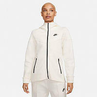 Кофта Nike W Nsw Tech Fleece Wr Fz Hdy (FB8338-110) XS Бежевый ON, код: 8452671