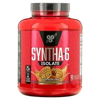 BSN, Syntha-6 Isolate, протеиновая смесь для приготовления напитка, печенье с арахисовой пастой, 1,82 кг (4,02