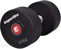 Гантелі (гирі) Insportline Gumowana Profi 34Kg IN9181