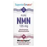 Superior Source, чистый NMN, 125 мг, 60 быстрорастворимых таблеток в Украине