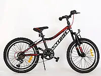 Велосипед Storm Rapid 2Vbr Czarny/Biały/Czerwony 20 2023