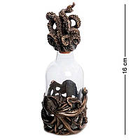 Статуэтка декоративная Осьминог бутылка Veronese AL32612 XE, код: 6674041