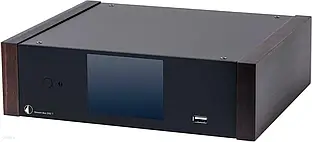 Pro-Ject Stream Box DS2 T - Transport / odtwarzacz sieciowy streamer Hi-Res + Drewniane panele boczne Black / Eucalyptus