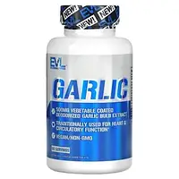 EVLution Nutrition, Garlic , 500 mg, 60 Veggie Capsules Киев