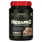 ALLMAX, Hexapro, постная еда с высоким содержанием белка, шоколад и арахисовая паста, 907 г (2 фунта) в в