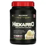 ALLMAX, Hexapro, постная еда с высоким содержанием белка, французская ваниль, 907 г (2 фунта) в Украине