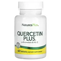 NaturesPlus, Quercetin Plus, 60 таблеток в Украине