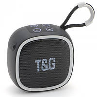 Портативная Bluetooth-колонка TG659 BT/USB/TF/FM 5W с ремешком Чёрная PRO_299
