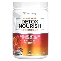 Vitauthority, Detox Nourish, средство для снижения веса и поддержки пищеварения, натуральный арбуз, 310 г в в