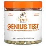 The Genius Brand, Genius Test, покращений комплекс для підвищення рівня тестостерону, 120 рослинних капсул