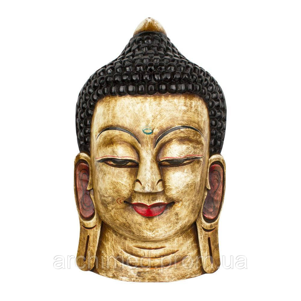 Маска Непальская Будда 48x28x13 см (25285) ON, код: 1932357 - фото 1 - id-p2138048790