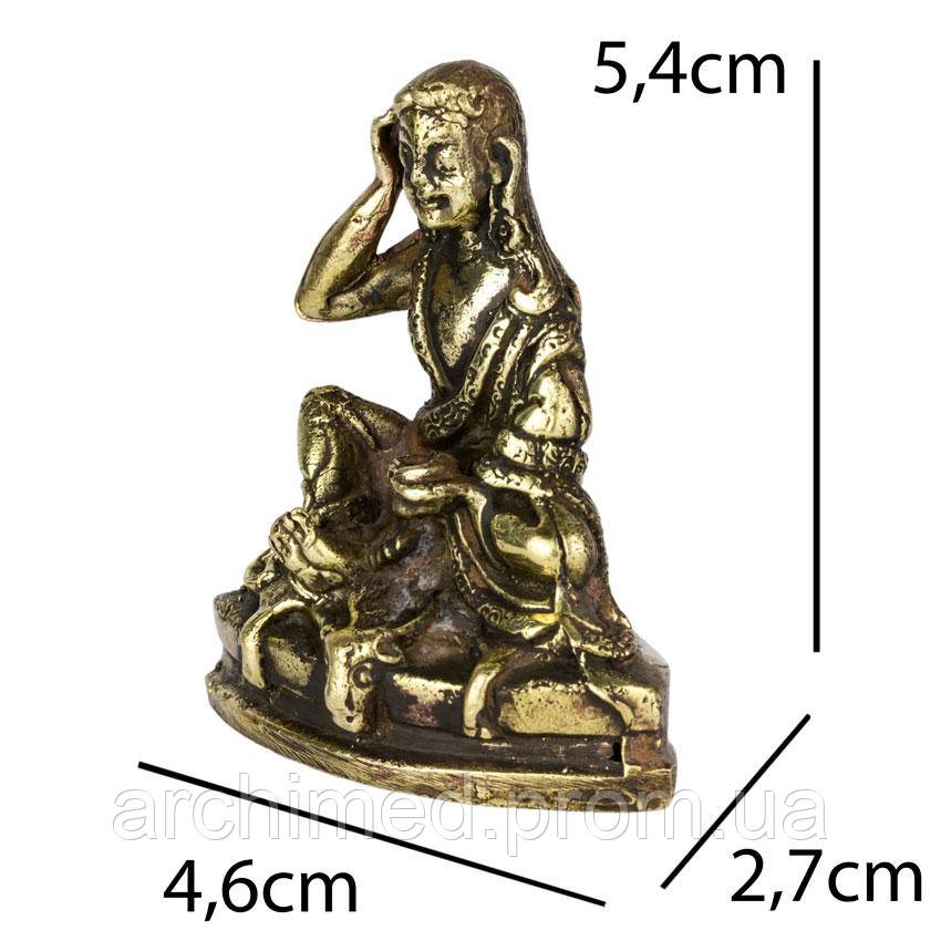 Статуя HandiCraft Миларепы Древний тибетский античный стиль 5,4 см Бронзовый (26789) ON, код: 7590996 - фото 4 - id-p2138048798