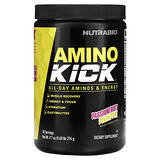 NutraBio Labs, Amino Kick, ананас с маракуйей, 274 г (0,6 фунта) в Украине