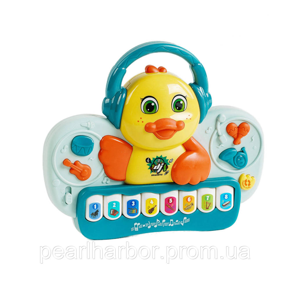 Игровой набор Jialegu Toys Пианино утенок 27,5х 5,5 х 21,5 см Разноцветный (122436) XE, код: 7758054 - фото 1 - id-p2138127455