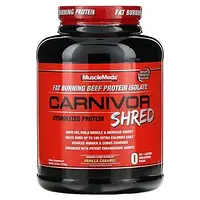 MuscleMeds, Carnivor Shred, гидролизованный протеин, ванильная карамель, 1736 г (3,8 фунта) в Украине