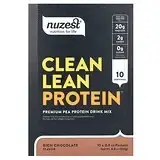 Nuzest, чистый постный протеин, с насыщенным шоколадным вкусом, 10 пакетиков по 25 г (0,9 унции) в Украине