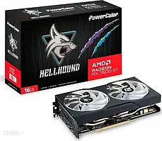 Відеокарти Power Color Hellhound Radeon RX 7600 XT 16GB GDDR6   (RX7600XT16GLOC)