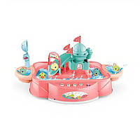 Игровой набор Fishing Hero Рыбалка 3 в 1 Pink (135079) XE, код: 8332555