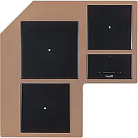 Варильна поверхня Foster Castone Induction Corner Hob 3Z Cop 7438008