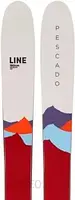 Лижі Line Skis Line Pescado 22/23 Biały Czerwony Pomarańczowy