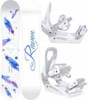 Сноуборд Snowboard Raven Mia White 147cm wiązania S230