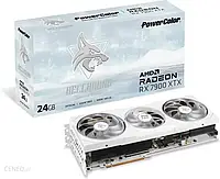 Відеокарти PowerColor Radeon RX 7900 XTX Hellhound Spectral White 24GB GDDR6 (RX7900XTX24GLOCWHITE)