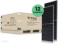 Сонячна електростанція V-Tac Zestaw Fotowoltaiczny 410W Mono Half Cel 27V 12szt.11549