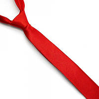 Чоловіча краватка 5 см Handmade Червона (2000000643120)
