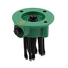 Розпилювач для поливання газона 12в1 Fresh Garden Зрошувач городу, Газонні розпилювачі Спрінклери автополиву, фото 8