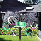 Розпилювач для поливання газона 12в1 Fresh Garden Зрошувач городу, Газонні розпилювачі Спрінклери автополиву, фото 4