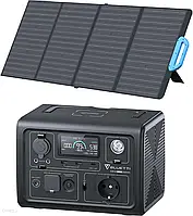 Сонячна електростанція BLUETTI EB3A (600W/268Wh) + BLUETTI PV 120W Panel fotowoltaiczny Zestaw solarny