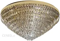 EGLO - LAMPA SUFITOWA VALPARAISO 25XE14 - ZŁOTY/TRANSPARENTNY - 39461 39461