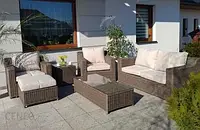 Басейни Bel Giardino Levante Brąz Komplet Mebli Ogrodowych