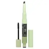 Pixi Beauty, 2-в-1 Natural Brow Duo, карандаш и гель для бровей, 0634 мягкий черный, 1 шт. в Украине