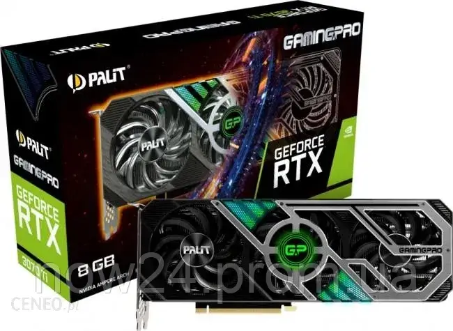 Відеокарти Palit GeForce RTX 3070 Ti GamingPro 8GB (NED307T019P21046A)