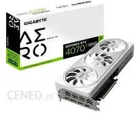 Відеокарти Gigabyte GeForce RTX 4070 Ti Super AERO OC 16GB GDDR6X 256bit DLSS (GVN407TSAEROOC16GD)