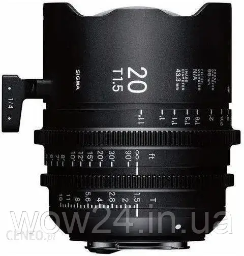 Sigma 20mm T1.5 FF High-Speed Prime