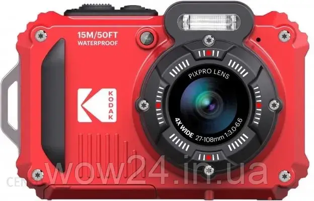 Фотоапарат Kodak WPZ2 Waterproof Czerwony