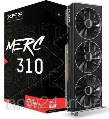 Відеокарти XFX Radeon RX 7900 XT Speedster Merc 310 Black 20GB GDDR6 (RX79TMERCB9)