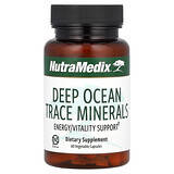 NutraMedix, Deep Ocean Trace Minerals, микроэлементы для поддержки энергии и жизнеспособности, 60 растительных