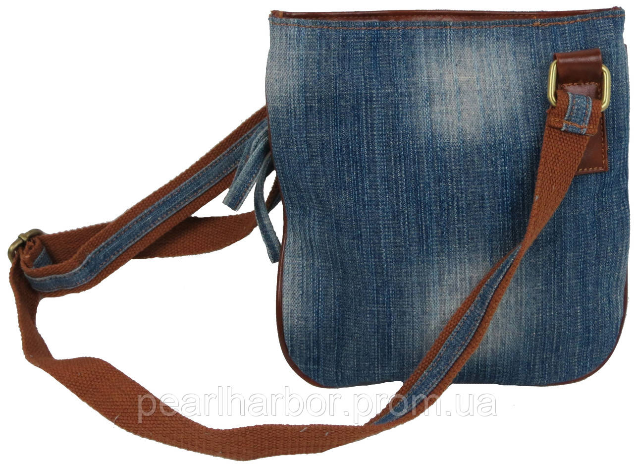 Наплечная джинсовая сумка Fashion jeans bag Синий (Jeans8079 blue) XE, код: 8342807 - фото 5 - id-p2138111374