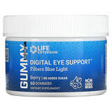 Life Extension, Digital Eye Support, фильтрует синий свет, ягоды, 60 жевательных таблеток в Украине