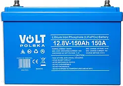 Volt Lifepo4 12.8V 150Ah 150A Bms +Bluetooth (6Aklb15012)