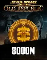 Star Wars The Old Republic SWTOR Credits 8000M - Empire