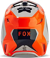 Мотошлем Fox Cross V1 Nitro Fluorescent Orange Pomarańczowy Fluo Granatowy