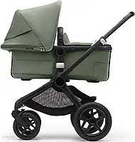 Дитяча коляска Bugaboo Fox 3 - Zestaw Komplet Black / Forest Green Głęboko Spacerowy