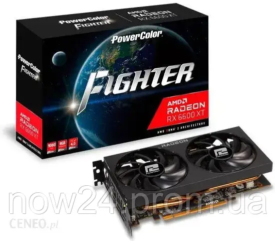 Відеокарти Powercolor Fighter Radeon RX 6600XT 8GB GDDR6 (AXRX6600XT8GBD63DH)