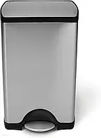 Simplehuman Kosz Pedałowy Classic 50L Stal Fpp (Cw1816)