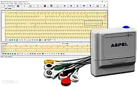 Holter EKG AsPEKT 712 HLT 201 zapisu EKG z oprogramowaniem HolCARD Alfa