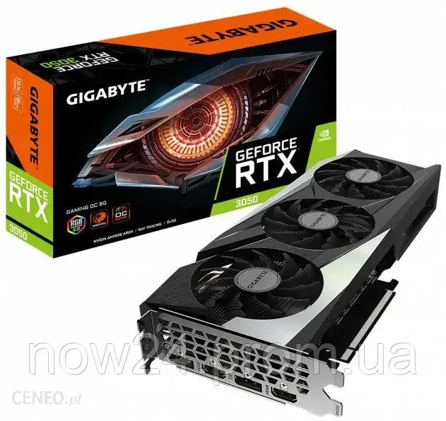 Відеокарти Gigabyte Geforce Rtx 3050 Gaming Oc 8Gb Gddr6 (Gvn3050Gamingoc8Gd)